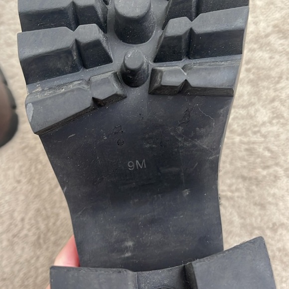 Free People x Jeffrey Campbell Preston Platform Ankle Boot Size 9 - Picture 9 of 10